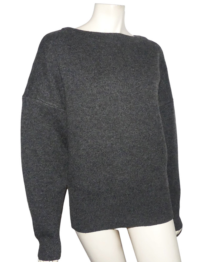 Pull Oversize Isabel Marant En Maille Chenille - Taille 36 - Occasion Très Bon état - Couleur Noir