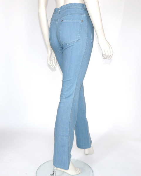 Jean Venezia Femme Taille 14 - Denim Stretch Bleu - Coupe Droite - Occasion Très Bon état
