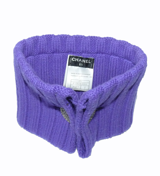 Boléro 100% Cachemire Violet - Marque FTC - Taille 1 - Occasion Très Bon état