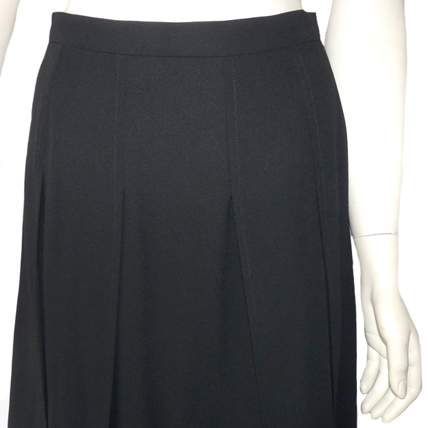 Jupe Longue Noire Femme Garnet Hill Taille 6 - Neuf Avec étiquettes, Laine