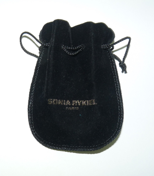Broche (épingle) Cœur Strass Sonia Rykiel - Rouge, Cristal, Plaqué Argent - Vintage, Très Bon état