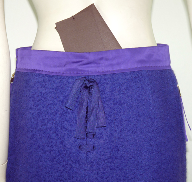 Jupe Crayon Taille XXL/42 En Élasthanne - Noir Et Blanc, Occasion Très Bon État