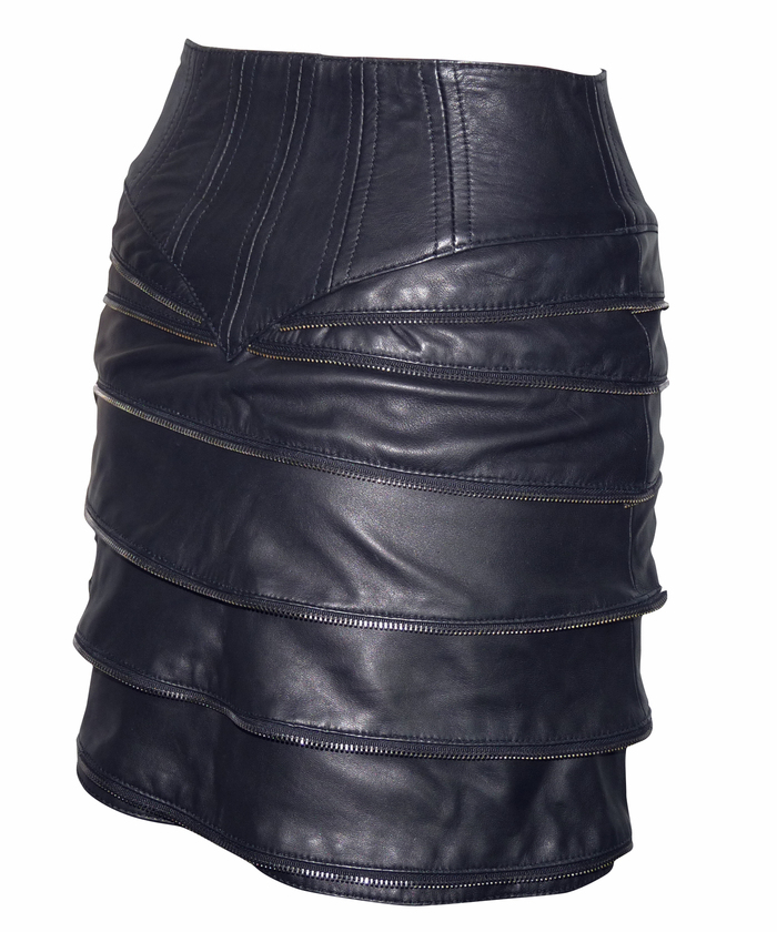 Jupe Crayon Taille Haute Roberto Cavalli Taille 38/42 - Noir, Vintage, Parfait état