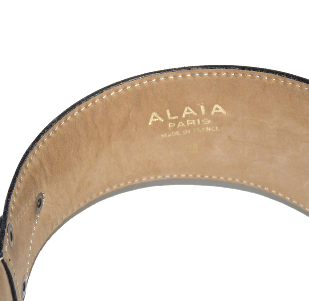 Ceinture En Cuir Albion Taille 28 Noir - Occasion Excellent état - Pour équitation Dressage