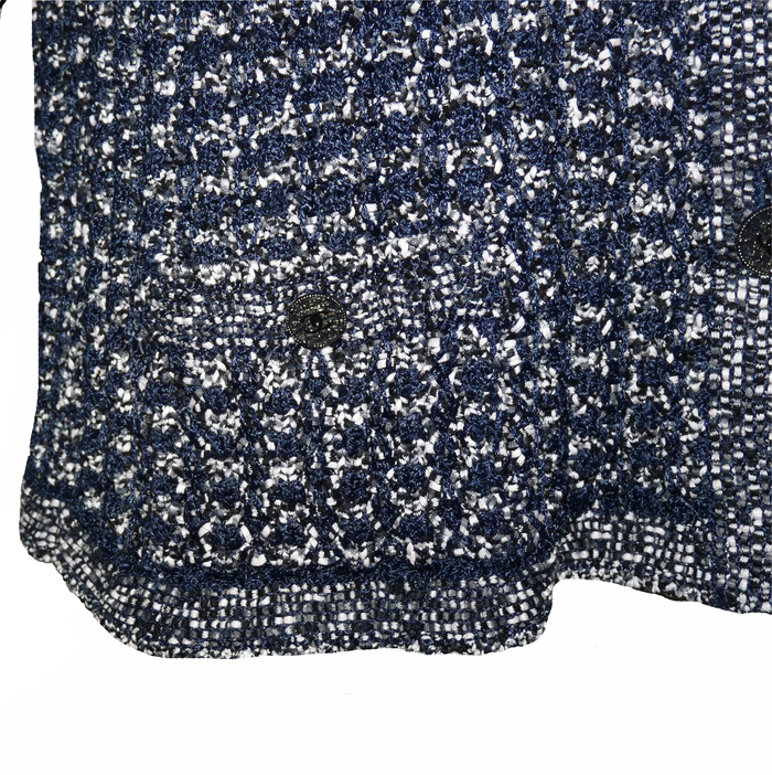 Gilet Jeff Gallano En Tweed - Taille 36 - Neuf Sans étiquettes