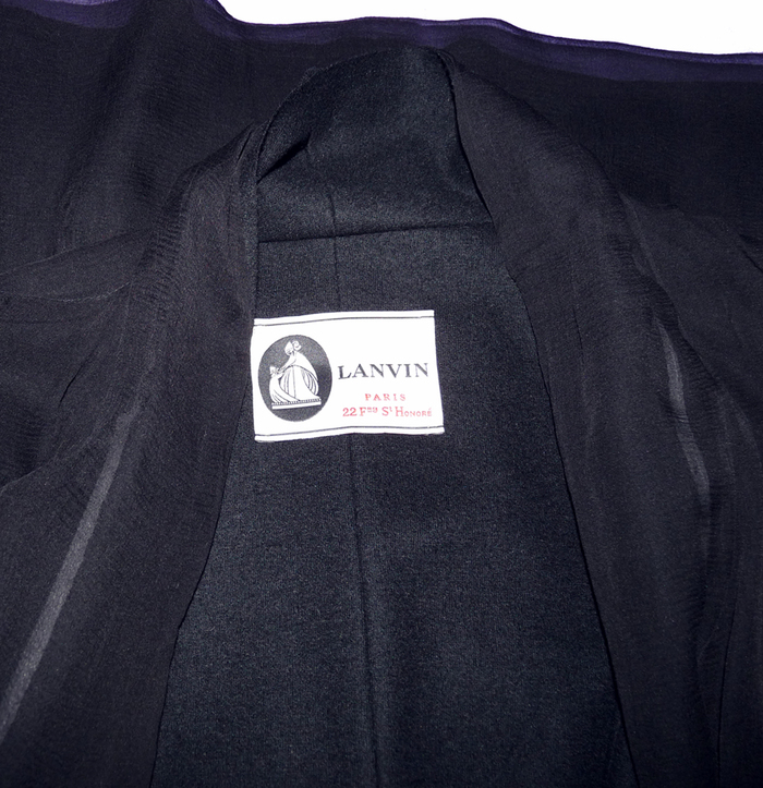 Veste Bomber LANVIN Vert Noir – Occasion Très Bon état Taille L