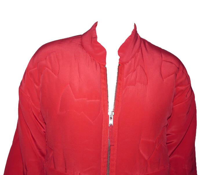 Cape Rouge Femme Créateur Sonia Rykiel Avec Broderie De Chat - Sans Manches - Occasion En Très Bon état