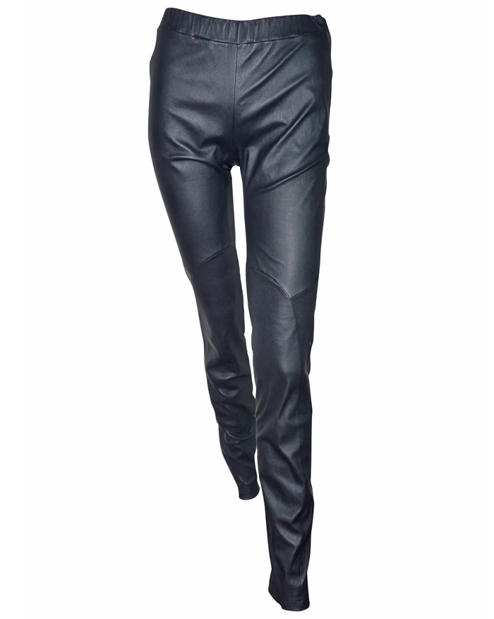 Legging En Cuir Noir Maison Martin Margiela Pour H&M - Taille 38 (EUR), Neuf Avec étiquettes