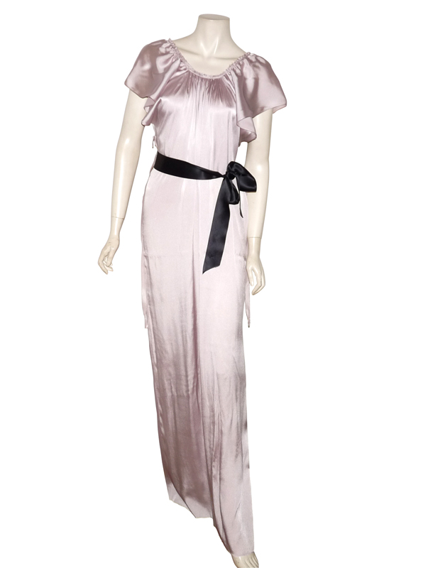 Robe Cocktail Lanvin En Soie - Modèle "Boite" - Taille IT 40 & 38 - Occasion Très Bon état