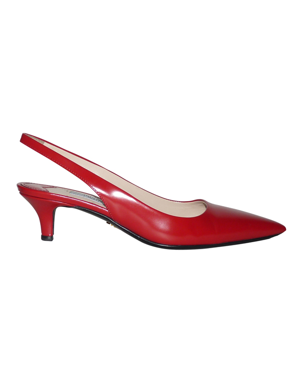 Escarpins En Cuir Rouge Frimma TBS - Talon Louis Moyen, Pointure 39 - Occasion à Repriser