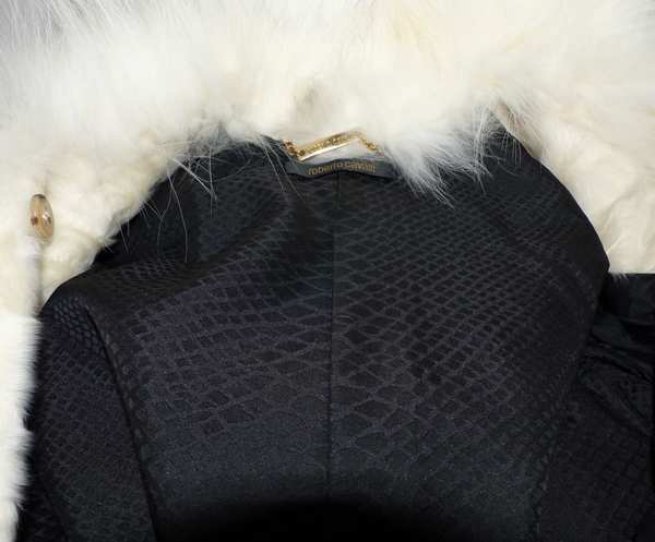 Manteau Femme Just Cavalli En Sherling Beige - Taille 40 Italienne, Très Bon état, Chaud Et élégant