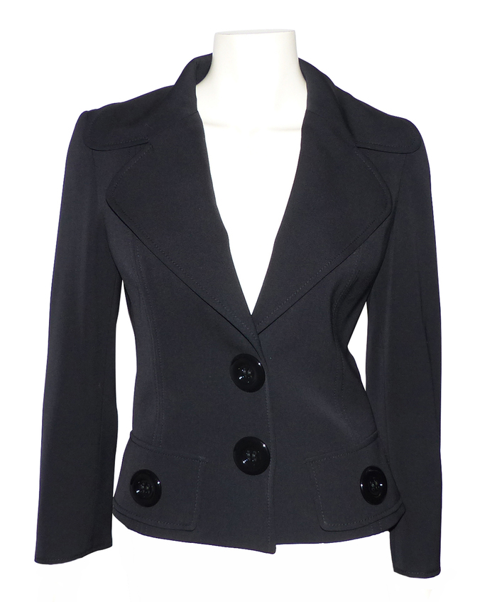Veste DOLCE & GABBANA En Laine - Taille 38 - Noire - Occasion Très Bon état