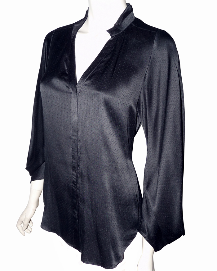 Top En Soie Diane Von Furstenberg - Taille US 6 / FR 38 / UK 10 - Couleur Blanc - Occasion Très Bon état