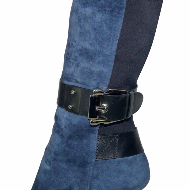 Bottes Genouillères Gianmarco Lorenzi En Daim Violet - Plateforme Et Talon Aiguille - Taille 38