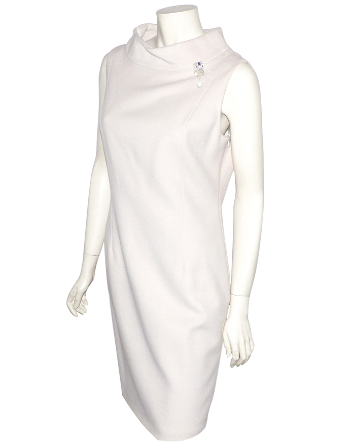 Robe Crayon Blugirl Par Blumarine - Taille IT46 (L), Noir, Laine Et Coton Stretch, Occasion Très Bon état