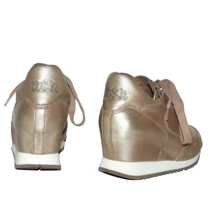 Sneakers Ash à Brides En Cuir Noir Argenté, Doublure Cuir, Taille 39 EU, Occasion Très Bon état
