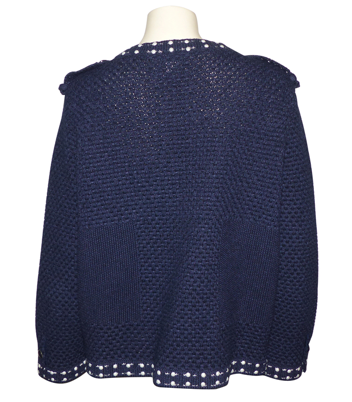 Veste Gilet Dentelle Noire Avec Perles - Marque Relish - Taille S (36) - Occasion En Très Bon État - Pour Soirée