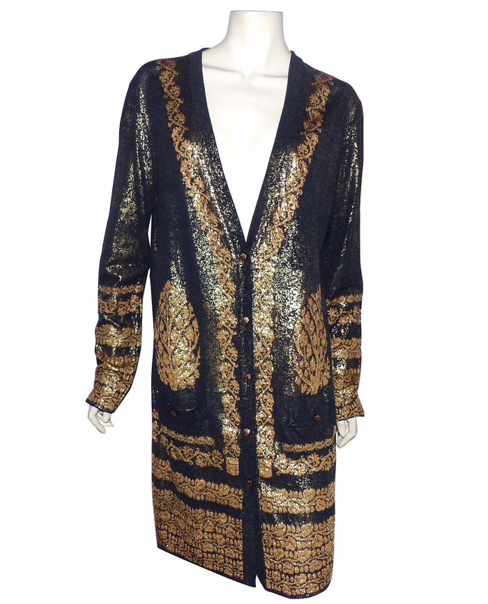 Veste Roland Mouret - Crochet Et Garniture Soie Noire - Taille US 8 / FR 40