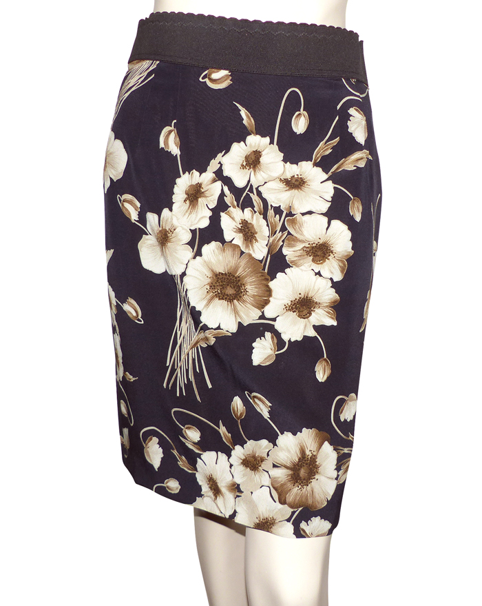 Jupe En Jean Mini Dolce & Gabbana - Taille 37 Cm - Occasion Très Bon état