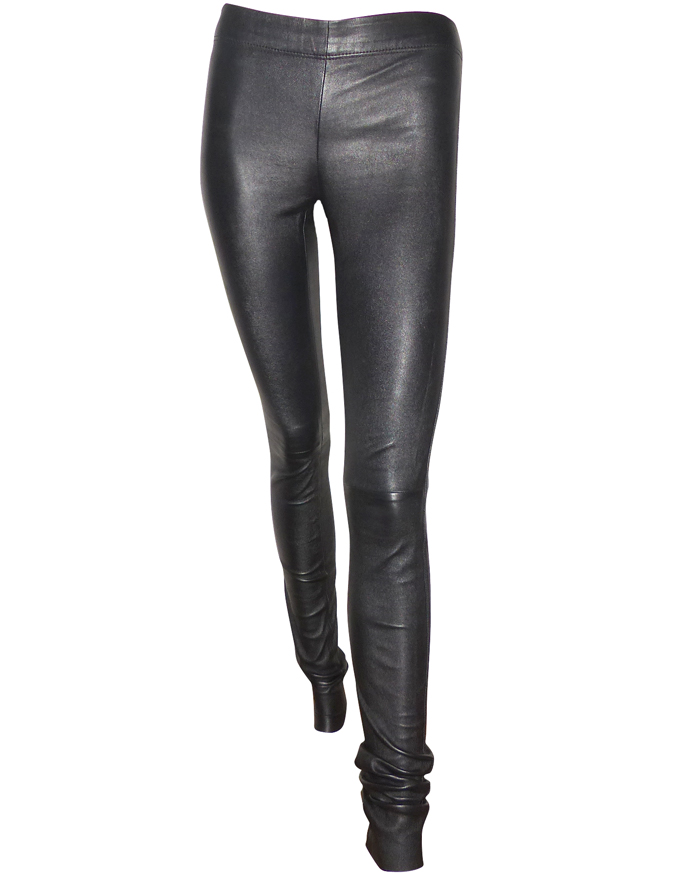 Legging En Cuir Synthétique Pour Homme - Noir Mat Effet Mouillé/latex - Fabriqué En Allemagne - Taille Ajustée Moulante