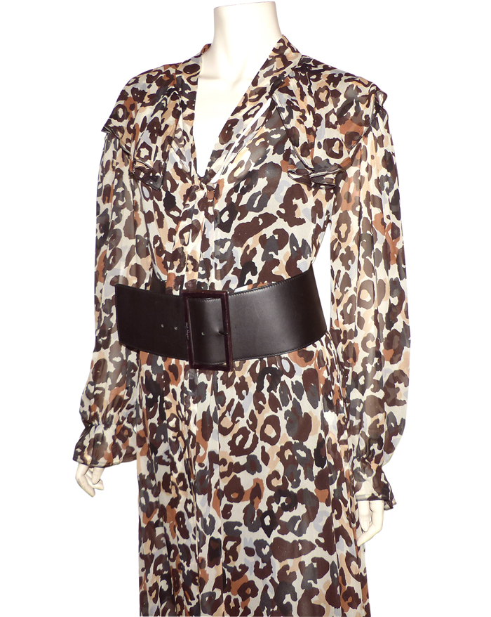 Robe Sonia Rykiel à Bretelles - Coton & Soie Bleu Nuit - Taille 38 - Comme Neuve
