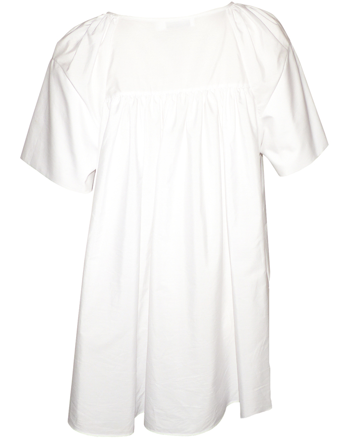 Tunique Blanche En Coton Pimkie - Taille 38 - Manches Longues - Occasion Très Bon état