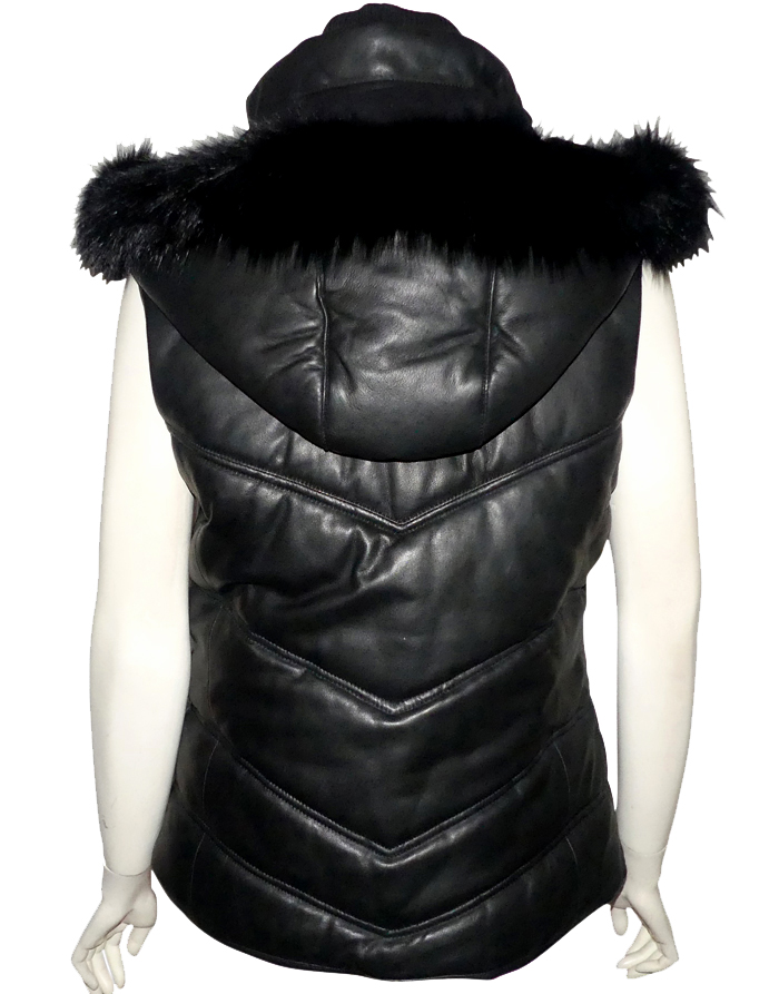 Veste En Cuir D'agneau Vanessa Bruno – Taille 40, Manches Longues, Occasion Comme Neuve